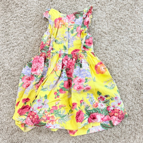Polo Ralph Lauren Floral Girls Dress Size 5 - Picture 2 of 3